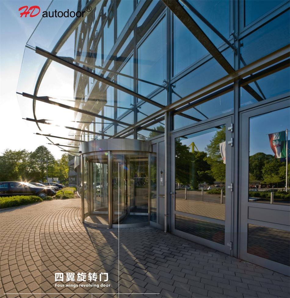 兩翼、三翼、四翼旋轉(zhuǎn)門：青島恒達(dá)自動(dòng)門(圖5)